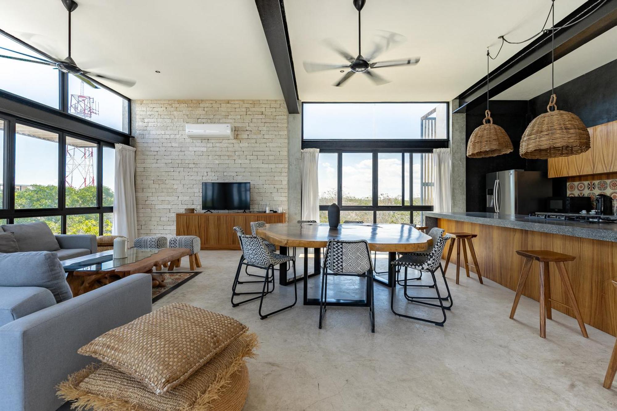 Apartmán Lumina At Mudra Tulum Pokoj fotografie